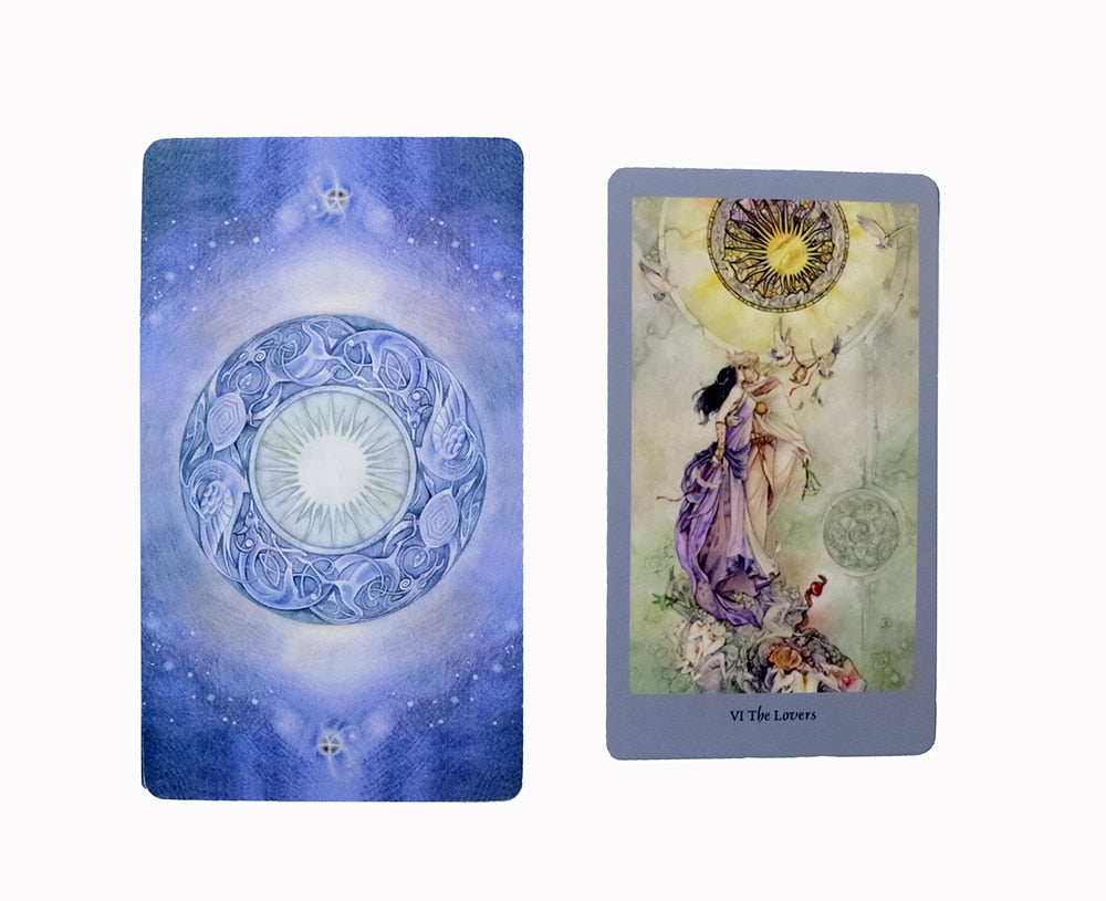 Shadows Tarot.78 Cards Set Tarot Cards .Cards For Party Game Deck Mystical Divination Oracle Cards Friend Party Board Game