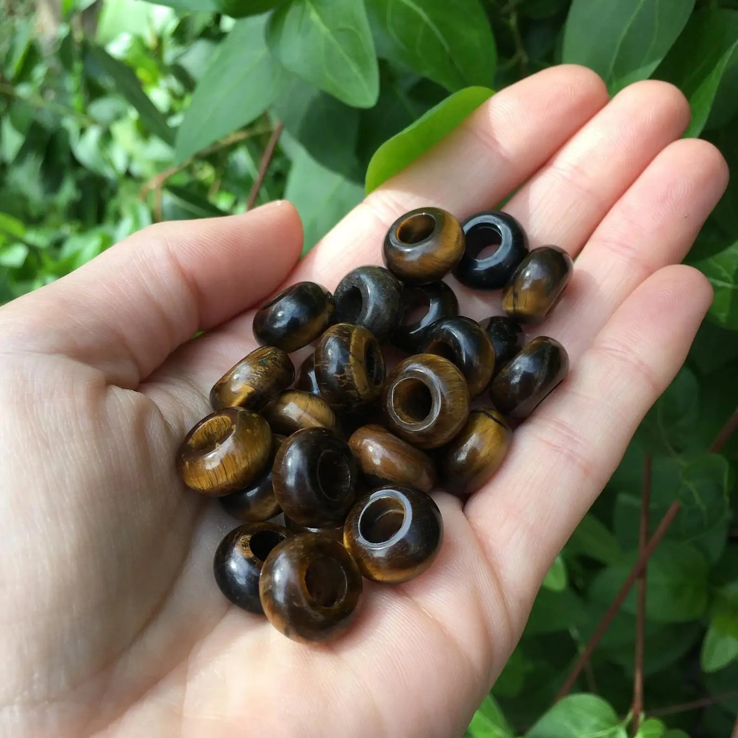 Labradorite Gemstone,  Dreadlock Beads Dreadlock Bead, Loc Bead, Boho Hair Accessories