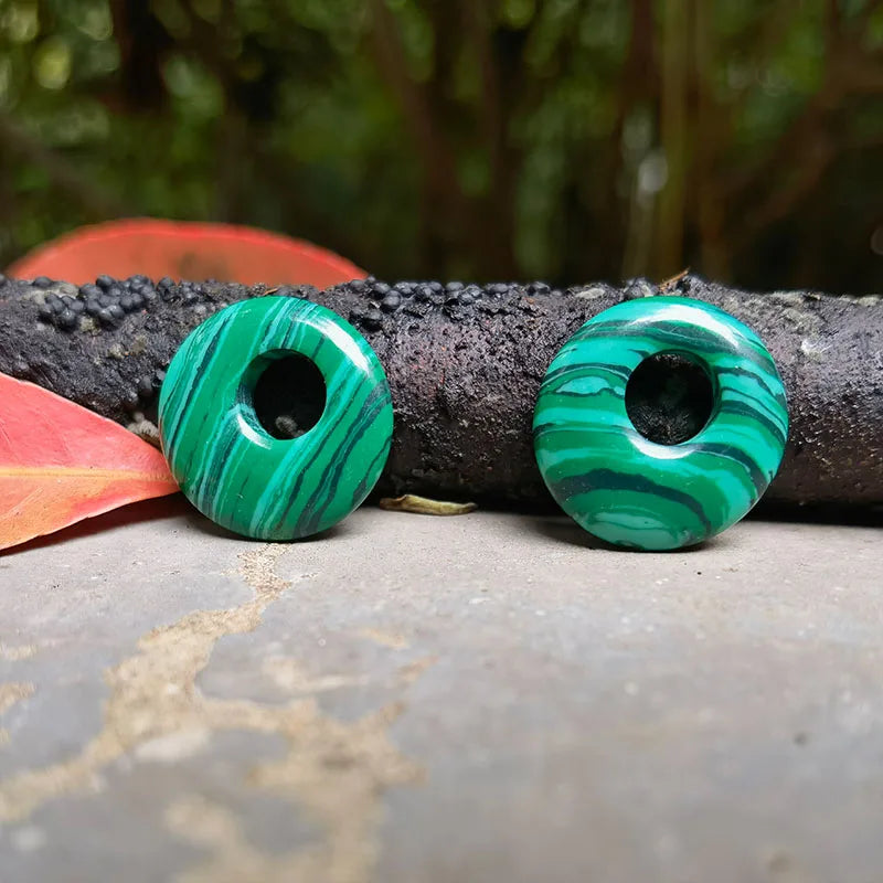Labradorite Gemstone,  Dreadlock Beads Dreadlock Bead, Loc Bead, Boho Hair Accessories