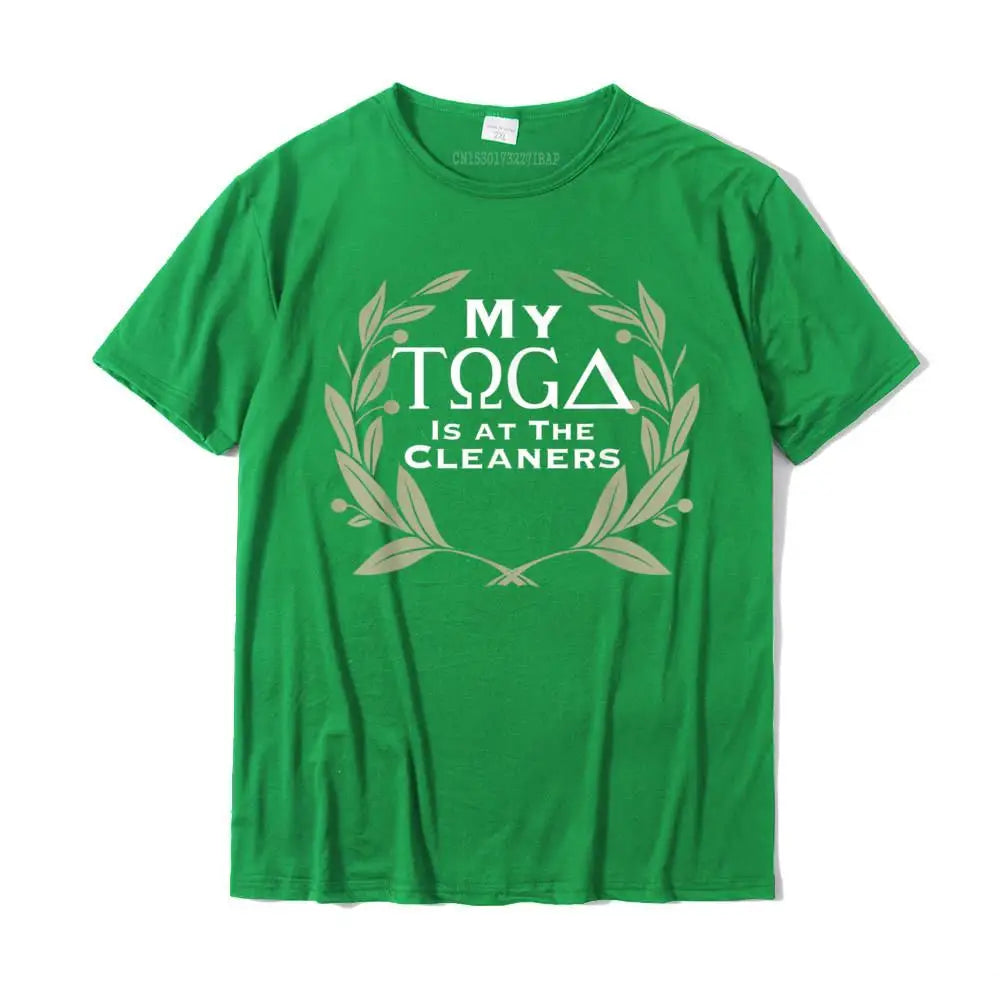 Funny Toga Party T-Shirt Hip Hop Cool Top T-Shirts Cotton Men Tops Shirt Cool Harajuku Christmas Clothing Aesthetic Tshirt