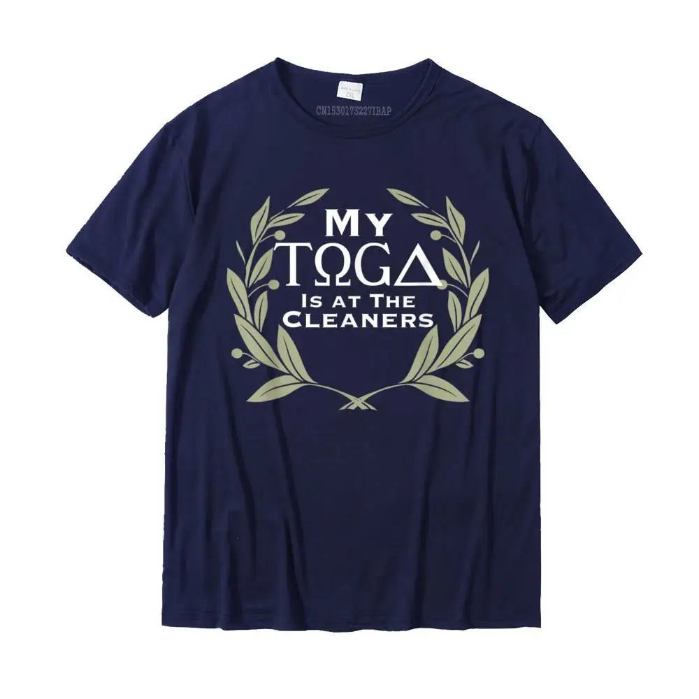 Funny Toga Party T-Shirt Hip Hop Cool Top T-Shirts Cotton Men Tops Shirt Cool Harajuku Christmas Clothing Aesthetic Tshirt