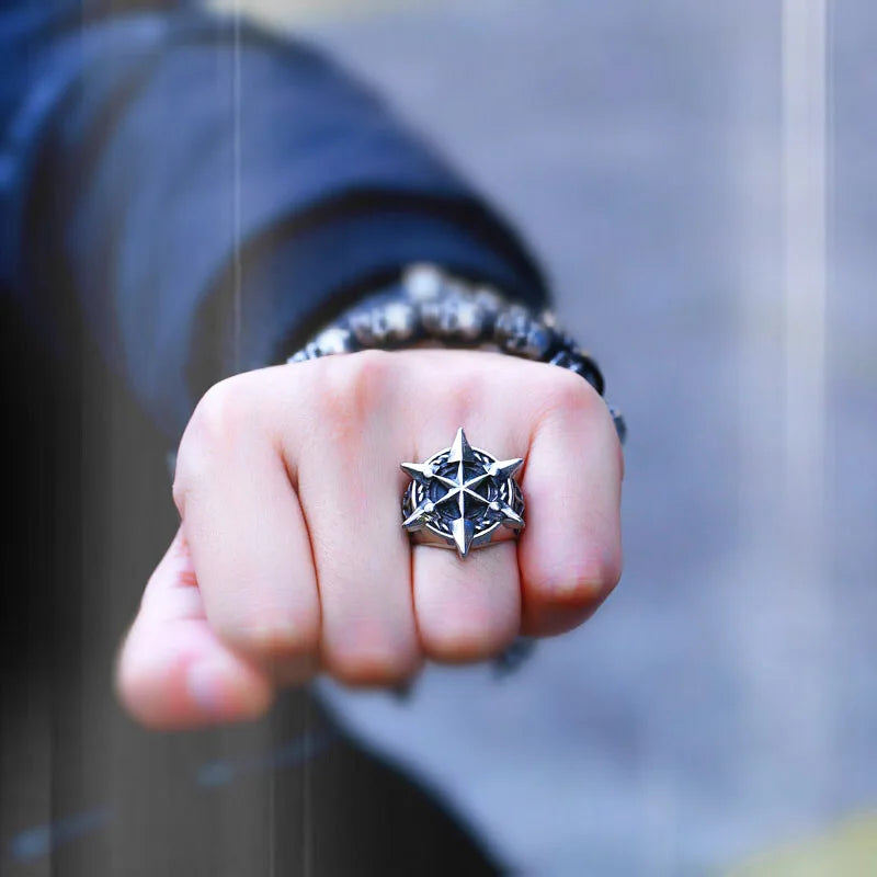 BEIER 316L Stainless Steel Classic Star of David Men Ring Unique  Hexagram Fashion Jewelry Gift  Dropshipping LLBR8-630R