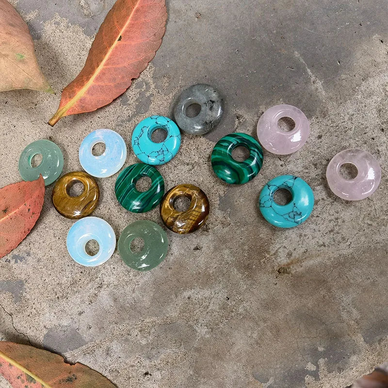 Labradorite Gemstone,  Dreadlock Beads Dreadlock Bead, Loc Bead, Boho Hair Accessories
