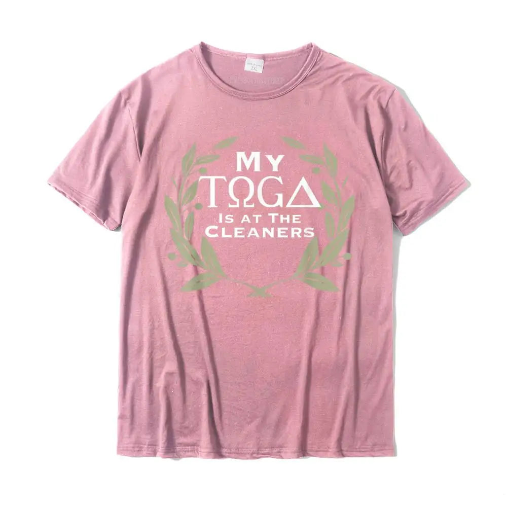 Funny Toga Party T-Shirt Hip Hop Cool Top T-Shirts Cotton Men Tops Shirt Cool Harajuku Christmas Clothing Aesthetic Tshirt