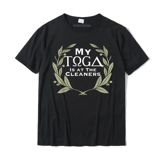 Funny Toga Party T-Shirt Hip Hop Cool Top T-Shirts Cotton Men Tops Shirt Cool Harajuku Christmas Clothing Aesthetic Tshirt