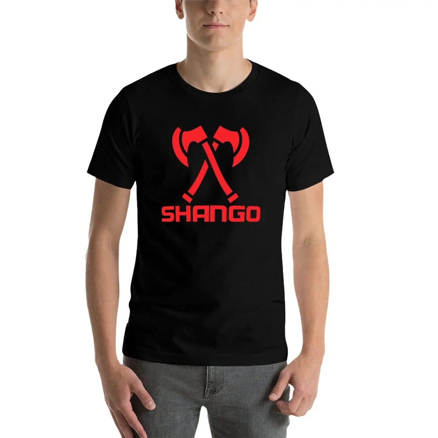 Shango Orishas Yoruba Santeria T-Shirt plain vintage t shirts cotton graphic tees quick-drying mens vintage t shirts
