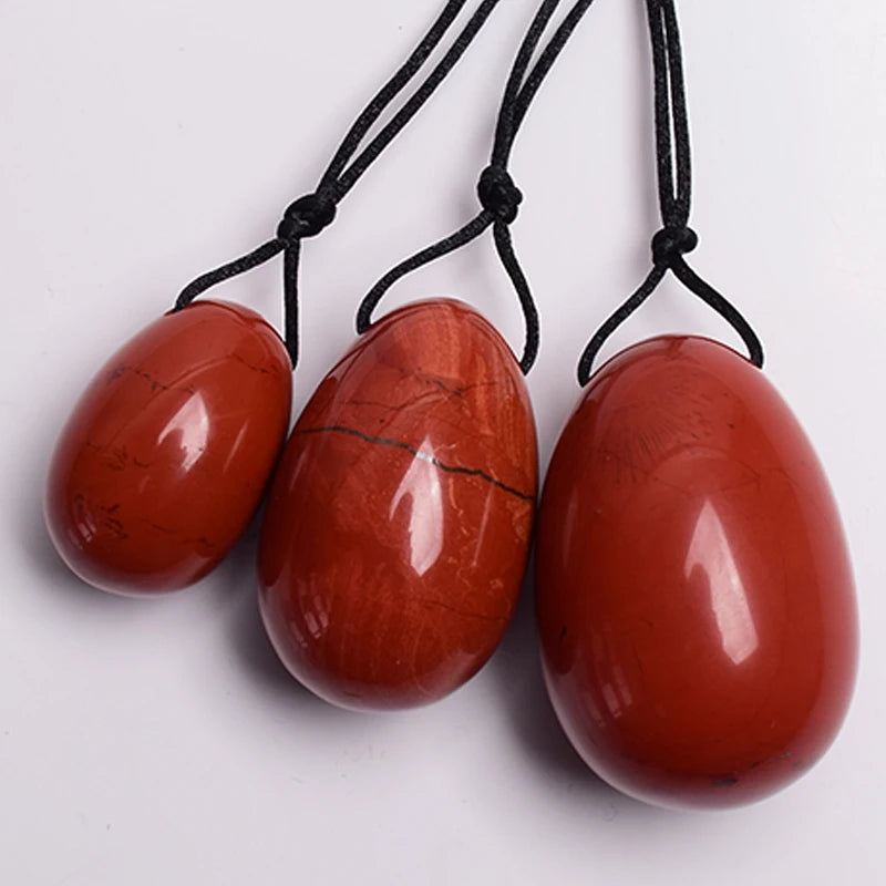 3 PCS Natural Jade Stone Yoni Egg Set Massage Vaginal Balls Muscle Kegel Exercise Women Tightening Crystal Ball  Kegel Exerciser