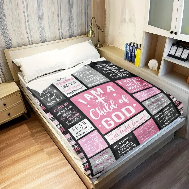 Christian Gifts For Women Blanket I Am A Child Of God Blankets Inspirational Religious Gifts Catholic Spiritual Gifts For Women