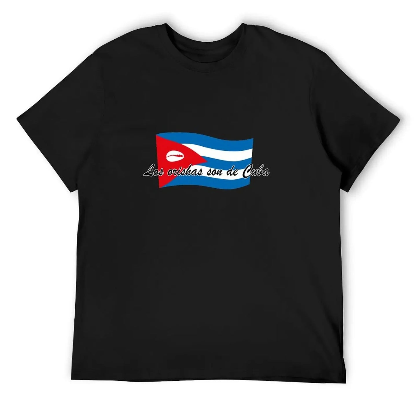Los Orishas son de Cuba T-Shirt customs design your own graphic t shirts summer top custom shirt men workout shirt