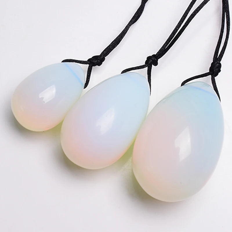 3 PCS Natural Jade Stone Yoni Egg Set Massage Vaginal Balls Muscle Kegel Exercise Women Tightening Crystal Ball  Kegel Exerciser