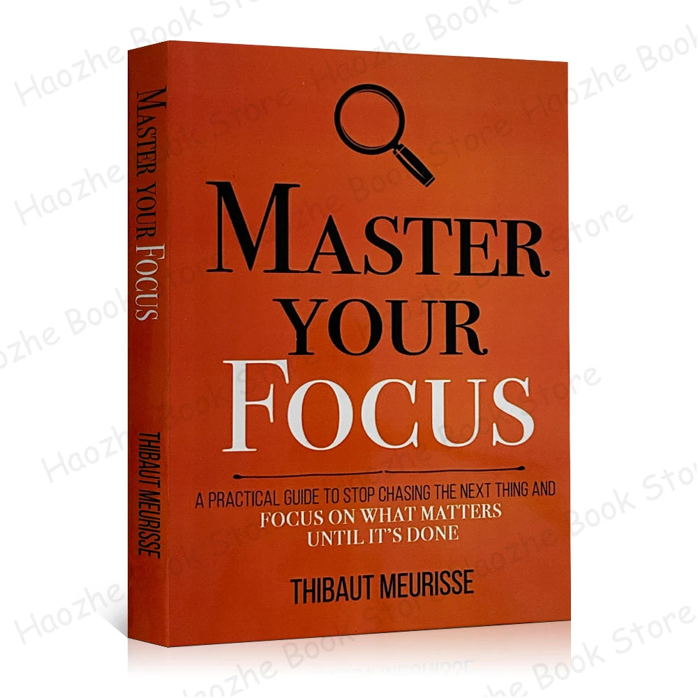 Master Your Destiny / Master Your Time / Master Your Focus Motivational Self-Help Series English Book Paperback