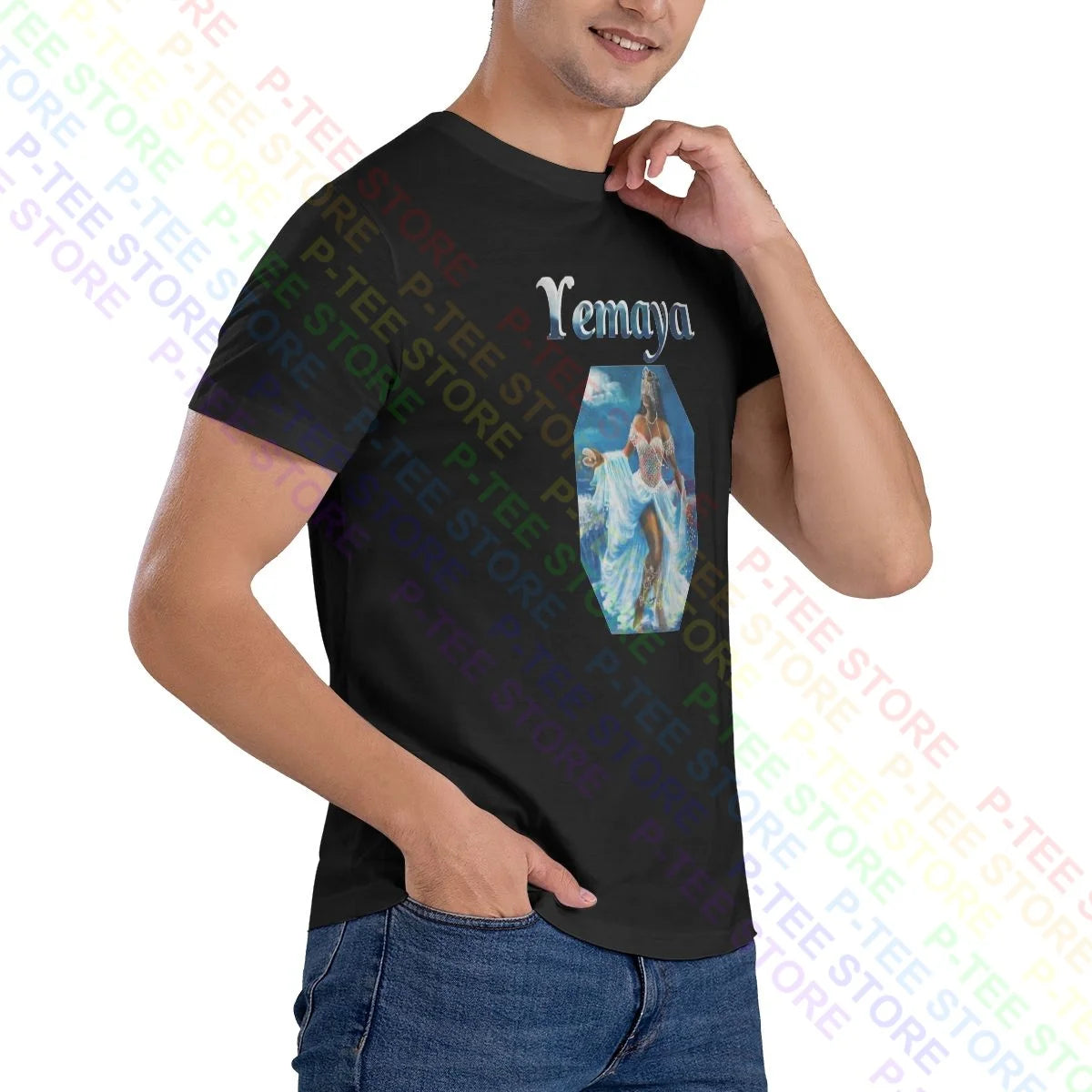 Yemaya Orisha Ocean Goddess Top Yoruba Orisha Spiritual Faith Shirt T-shirt Casual Best Seller Tee
