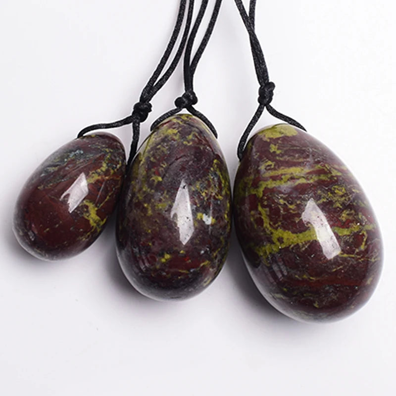 3 PCS Natural Jade Stone Yoni Egg Set Massage Vaginal Balls Muscle Kegel Exercise Women Tightening Crystal Ball  Kegel Exerciser