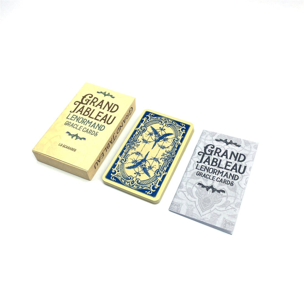 Newest clair de lenormand oracle cards Fate Divination Tarot Card Board Game With Online Guidebook For Adult Children Game