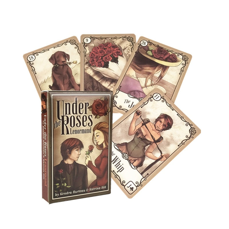 Newest clair de lenormand oracle cards Fate Divination Tarot Card Board Game With Online Guidebook For Adult Children Game