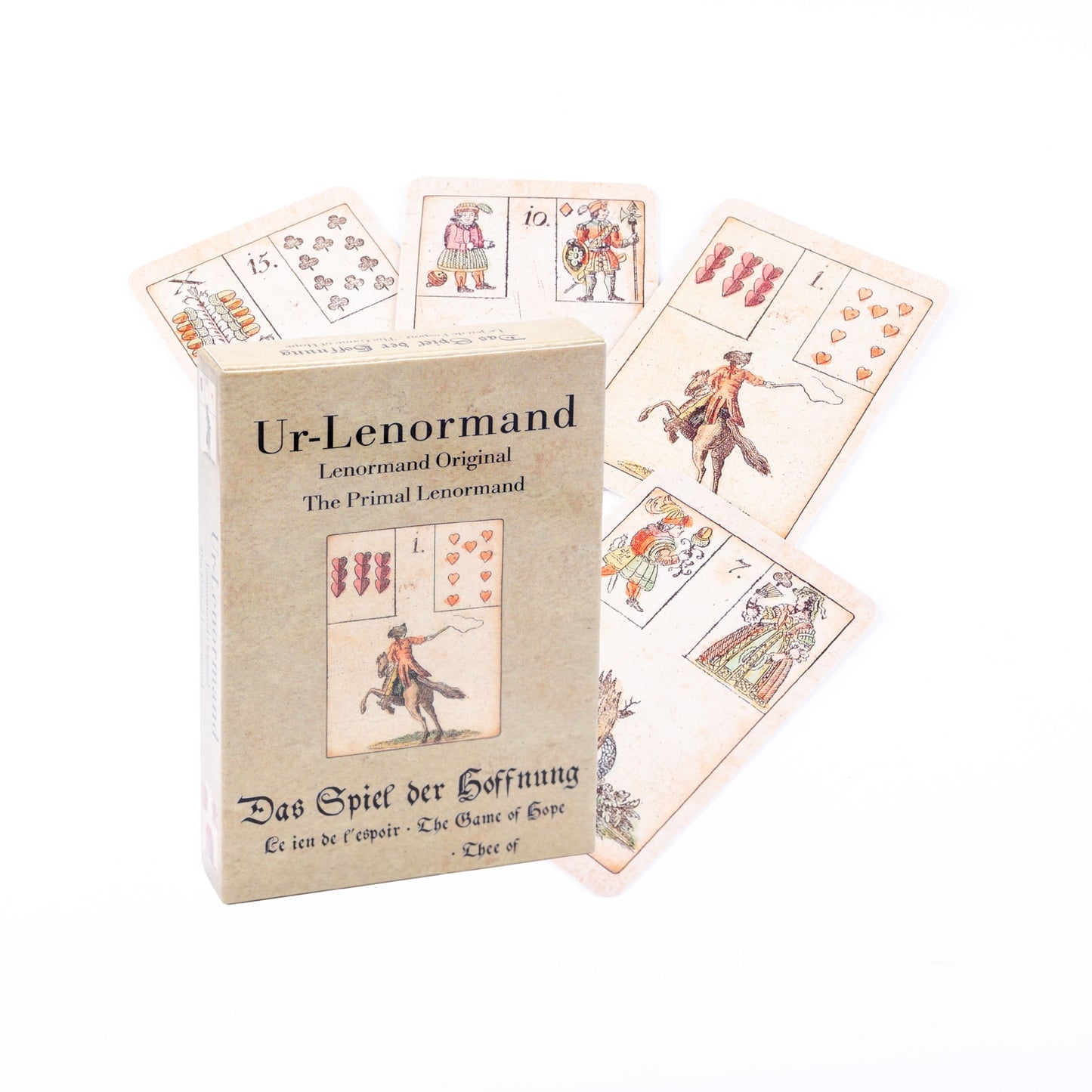 Newest clair de lenormand oracle cards Fate Divination Tarot Card Board Game With Online Guidebook For Adult Children Game